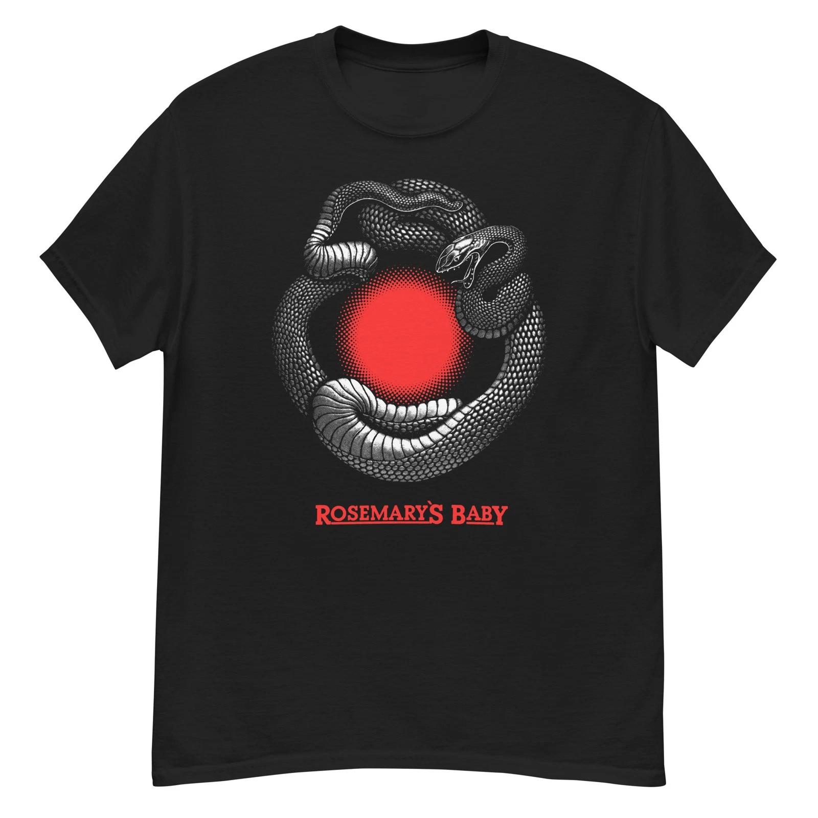 Rosemary’s Baby cult horror film Polish poster fan art t-shirt L