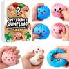 Giocattolo Spremi Gnocchi Calendario dell'Avvento Cartone Animato Panino al Vapore Sollievo dallo Stress Fidget Toy Scatola Conto alla Rovescia 24 Giorni Bomboniere per Feste