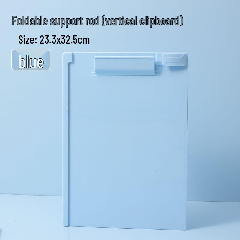 A4 Thickened Acrylic Standable Clipboard for Students and Office.