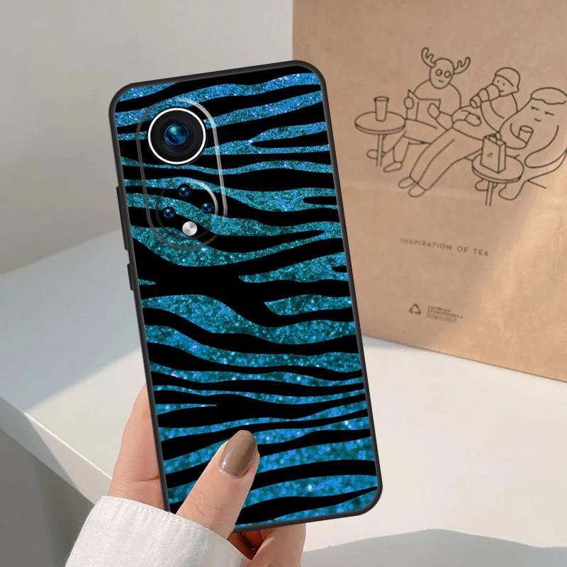 Zebra Skin Print For Honor Magic 8 Pro 5 6 7 Lite Case For Honor Win RT 200 400 50 70 90 X8b X9a X9b X9c X9d
