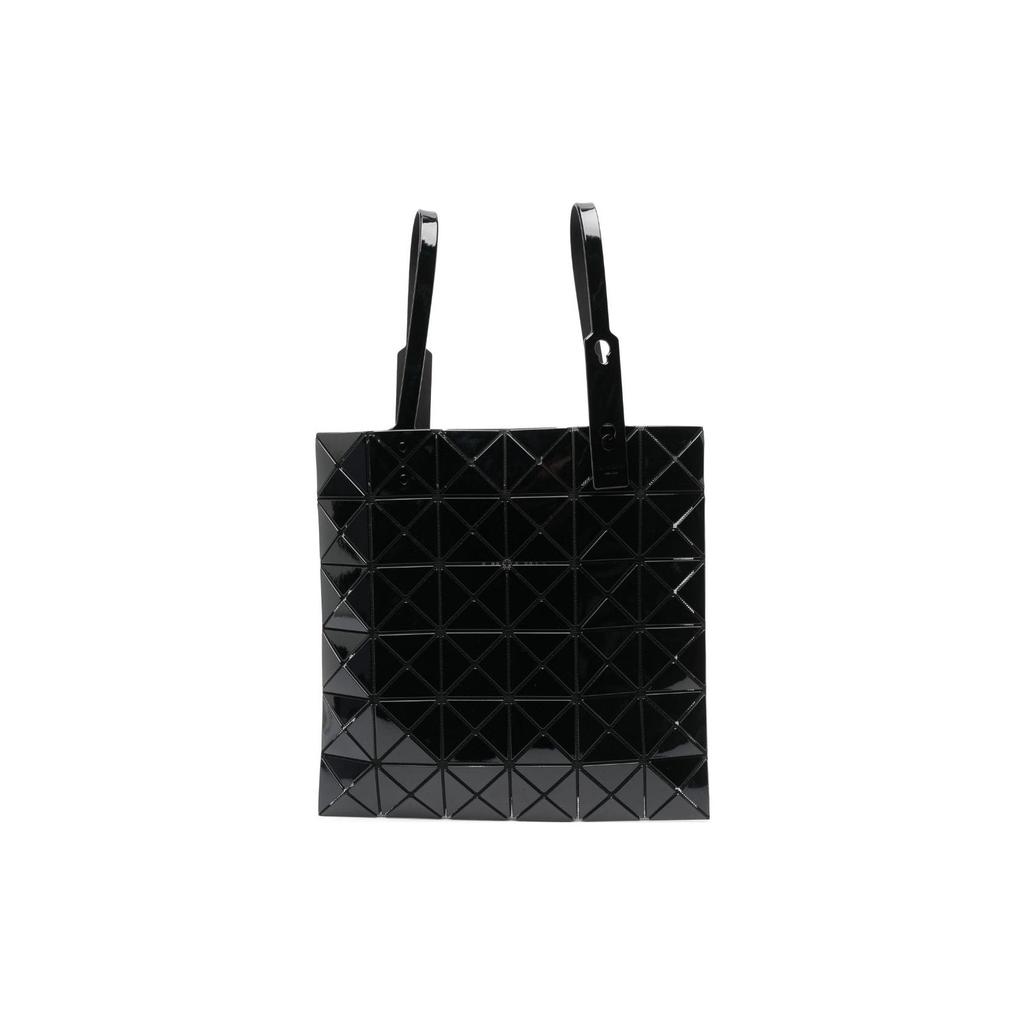 New ISSEY MIYAKE Polyurethane Tote Bag Shopping Bag Handbag Women's Black BB36-AG053-15