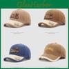 Children Corduroy Cap With Embroidered Letters For Autumn Winter Warmth And Sun Protection