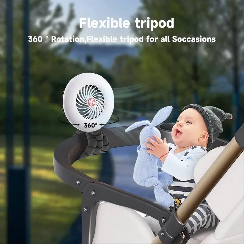 LED Camping Light USB Charging 2400mAh Fan Camping Light Hanging Tent Super Bright Lighting Travel Hiking Emergency Lantern