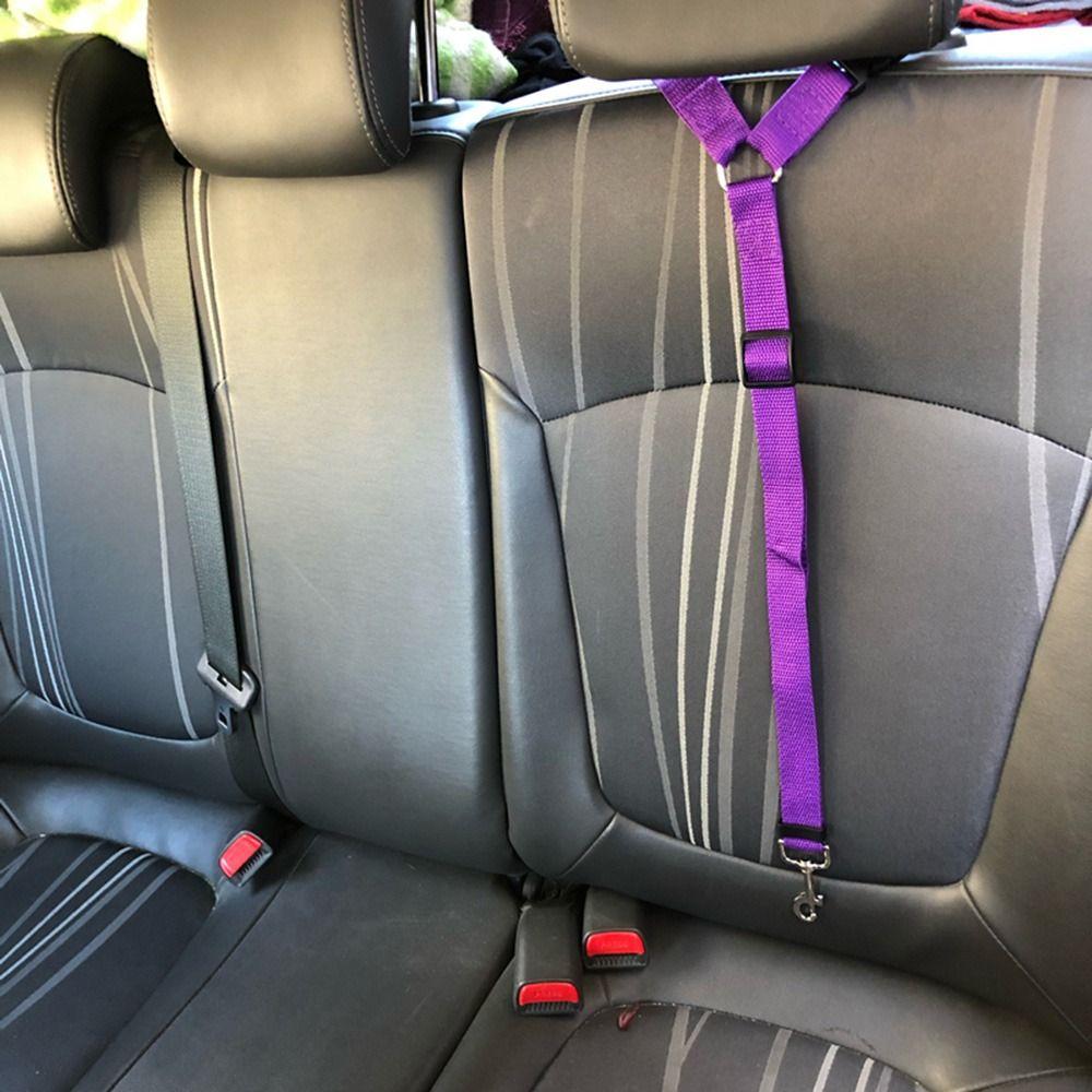 

BackSeat Safety Dog Leash Traction Rope Pet Seatbelt Leash Dog Collar Pet Accessories Car Seat Belt