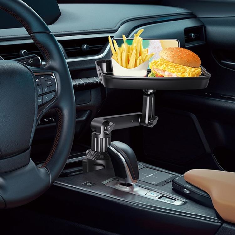 Cup Holder Expander, Car Cup Holder Food Tray Table Adjustable Vehicle Storage Bracket Quick Install Design