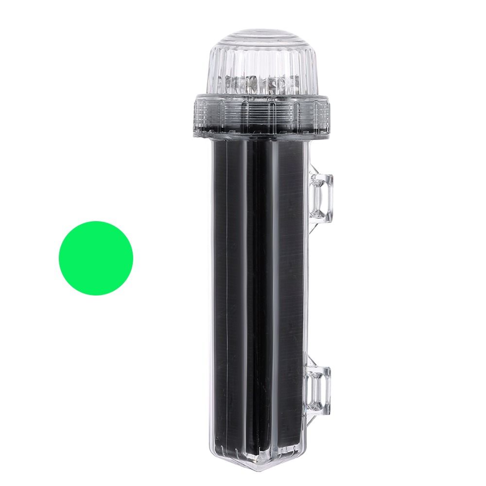 

Солнечный солнечный свет Net Mark Light, двухрежимный сигнальный фонарь буя, морской навигационный фонарь, уличный свет зелёный