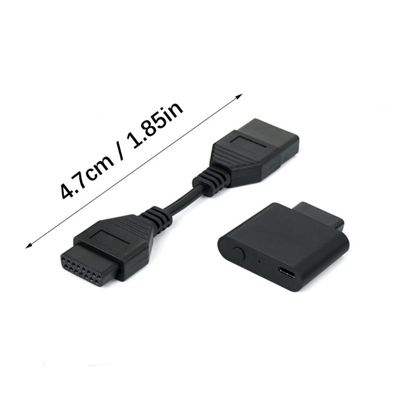 Wireless Adapter for Classical Gaming Consoles Plug and Play Retro Gaming with Low Latency Multiplayer Support