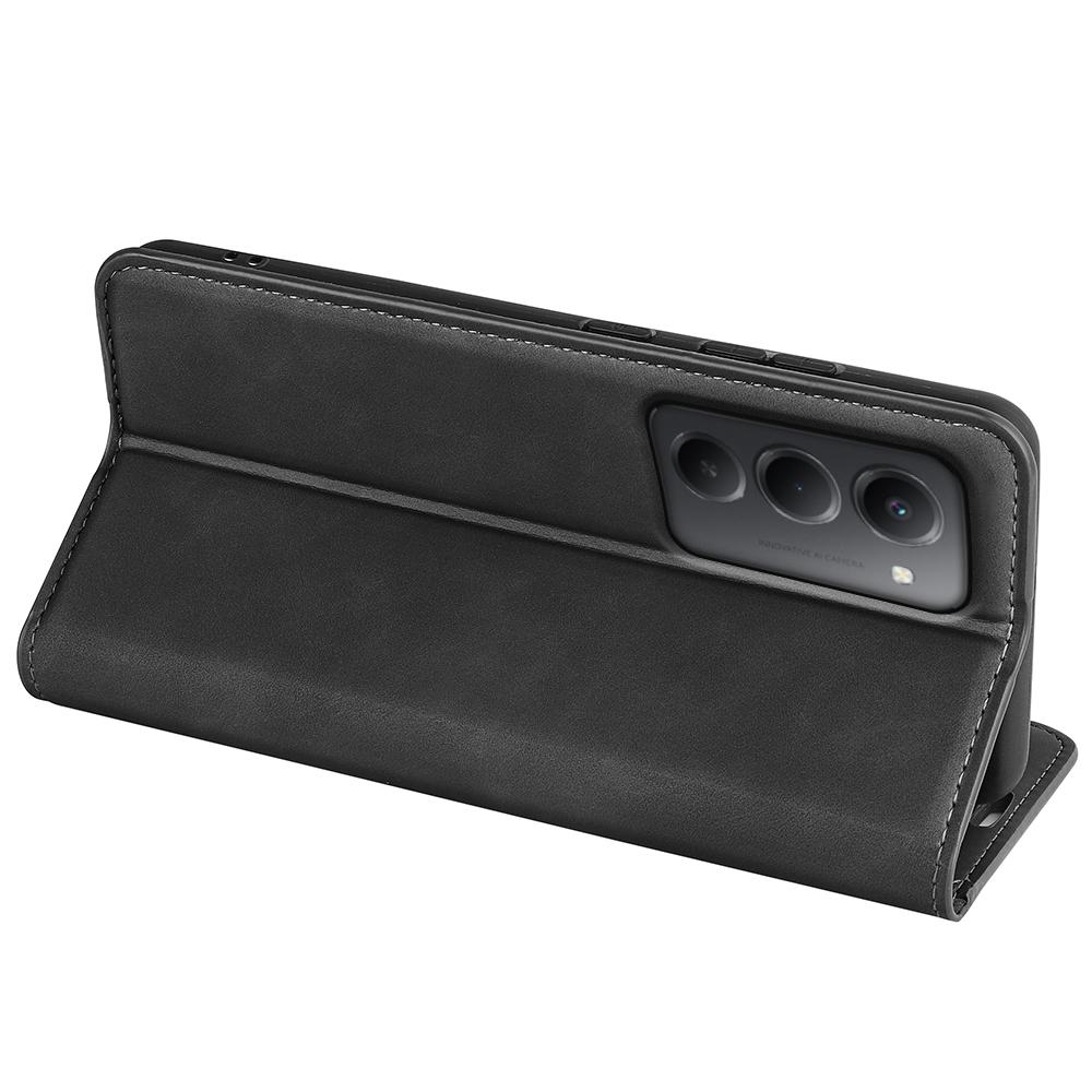 Für Xiaomi Redmi 15 5G (EU) (171 mm)/Xiaomi Redmi 15 4G (EU) (171 mm) Hülle Skin Touch Leder Brieftasche Handyhülle