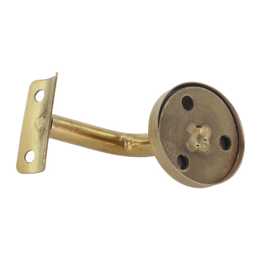 Stair Handrail Brackets Gold Handrail Bannister Support Stair Rail Bracket Balustrade Wall Mounted Balustrade Hardware Tools