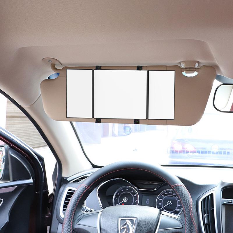 LED Car Sun Visor Makeup Mirror with Vanity Fill Light