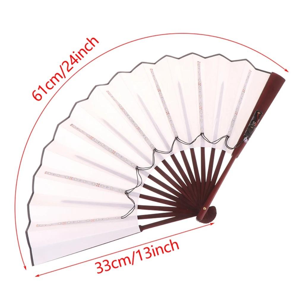 Colorful Club Dancing Lights Fan Handmade Glowing Hand Fan  Easter Gift Duck
