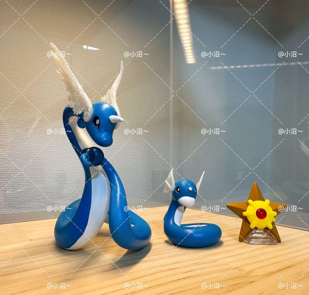 

[USED] Pokemon Scale World Miniryu and Hakuryu 1/20 scale PVC