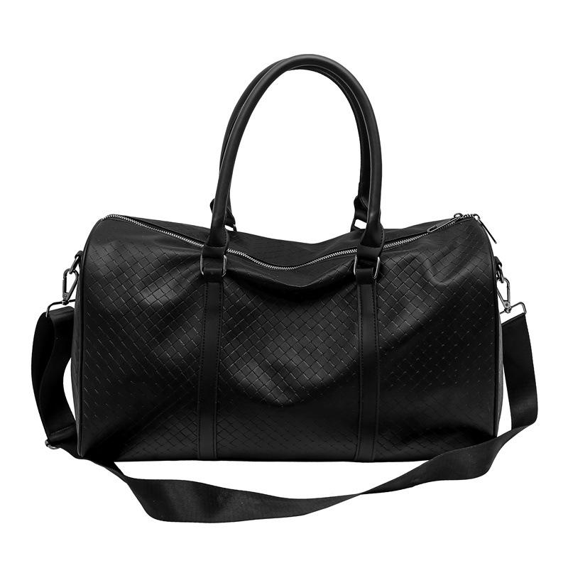 Spring and summer new niche shoulder travel bag large capacity men's and women's tote bag portable pu bag