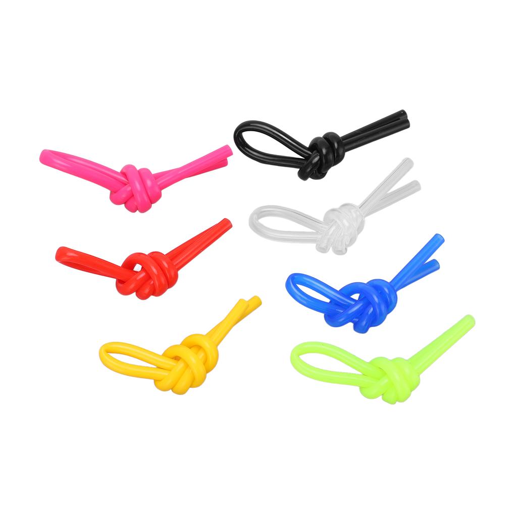 7Pcs Tennis Racket Vibration Dampener Knot Excellent Elasticity Tennis Racquet Silicone Knot