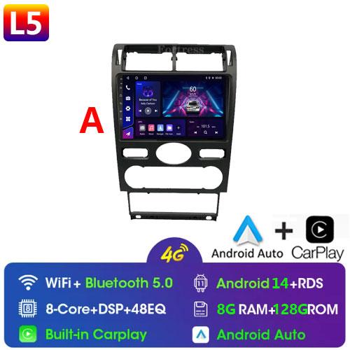 2din Android14 Car Radio Multimedia Carplay Auto GPS Navigation For Ford Mondeo Mondeo 3 2000 2001 2002 2003 2004 2005 2006-2007