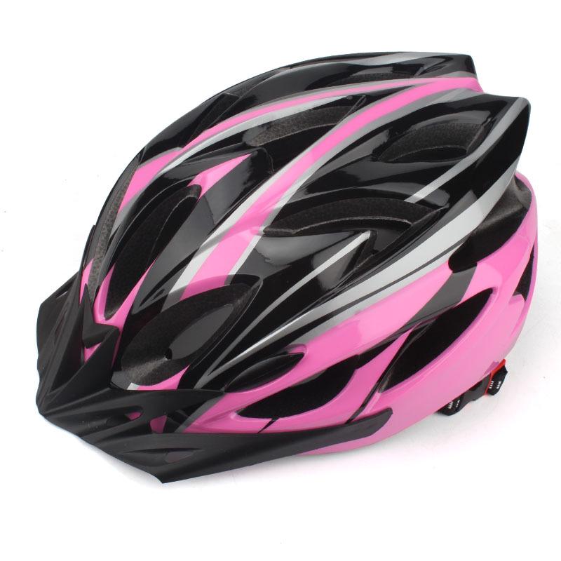 Cyklistická helma na horské kolo - Jednodílná, Vícebarevná, Unisex