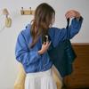 (3rd) Bloom Slogan Eco Bag (Navy)