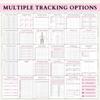 75-Day Fitness Challenge Planner Ultimate Fitness & Weight Loss Tracker Spiral-Bound Workout Log For Health & Wellness