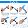 12Pcs Racket Grip Tape For Badminton/Sweat-Absorbent Tennis Badminton Racket Grip Tape Overgrips