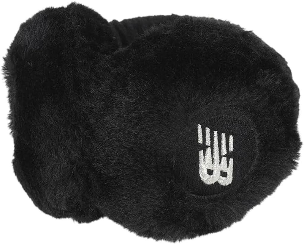 New Balance Faux Fur Earmuffs for Golf and Cold FR Women's Weather, 012-3283507 010_Black,