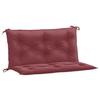 VidaXL Set of 2 Garden Bench Cushions, Balcony Pillows, Seat Cushions Patio Gardening Terrace Outdoor, 4002595