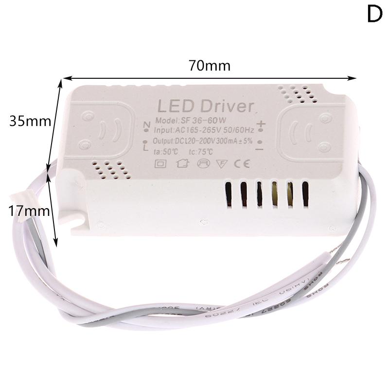 Led Driver 300Ma Board 8-24W 20-36W 30-50W 36-60W 50-70W 60-80W Led Power Supply Unit Lighting Transformers For Driver Led Light