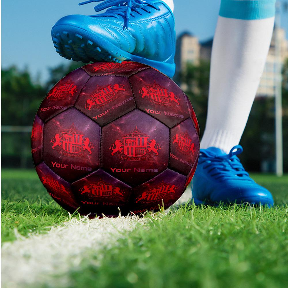Sunderland FC Fashion Size 5 Football Wearproof Non‑Slip Soccer Ball For Sports Training Entertainment Use