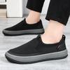 Men's Spring/Summer Slip-On Mesh Casual Shoes – Odorless & Durable for Middle-Aged and Elderly