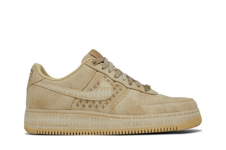 Men's Sneakers Nike Air Force 1 Low NAI-KE Tan Canvas Tan/Tan/Light Gum