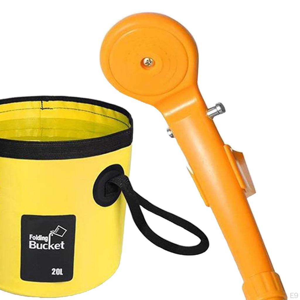12 Shower Portable Electrical Foldable Bucket for Outdoor Camping Pets Washing Watering Pump