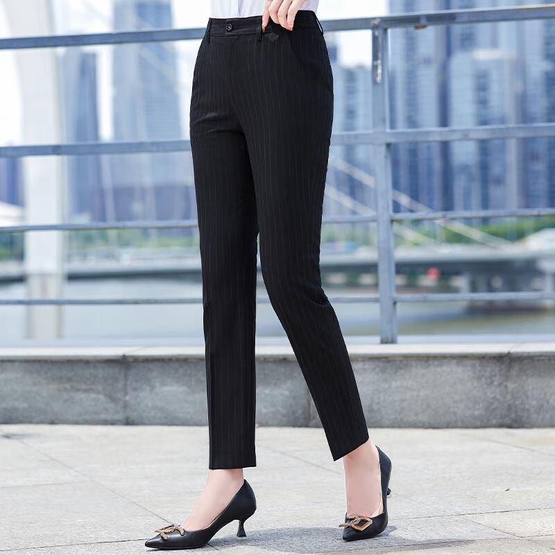 Kashaye Summer Striped Business Trousers