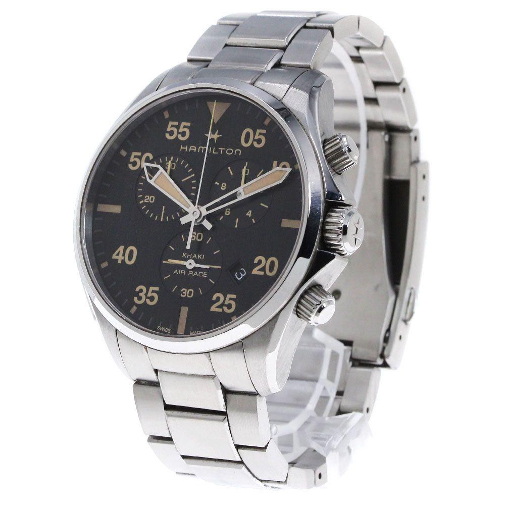 Used Hamilton HAMILTON H767220 Khaki Aviation Chronograph Quartz Men's _836934