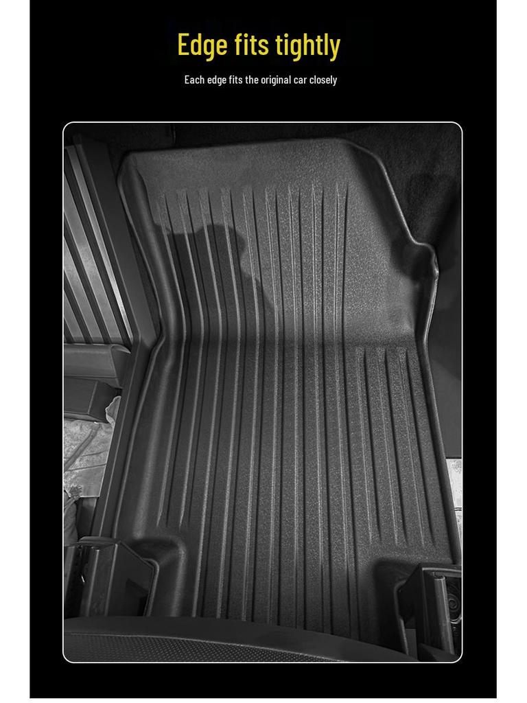Tesla Cybertruck All-Weather TPE Floor & Trunk Mats: Eco-Friendly, Full Coverage