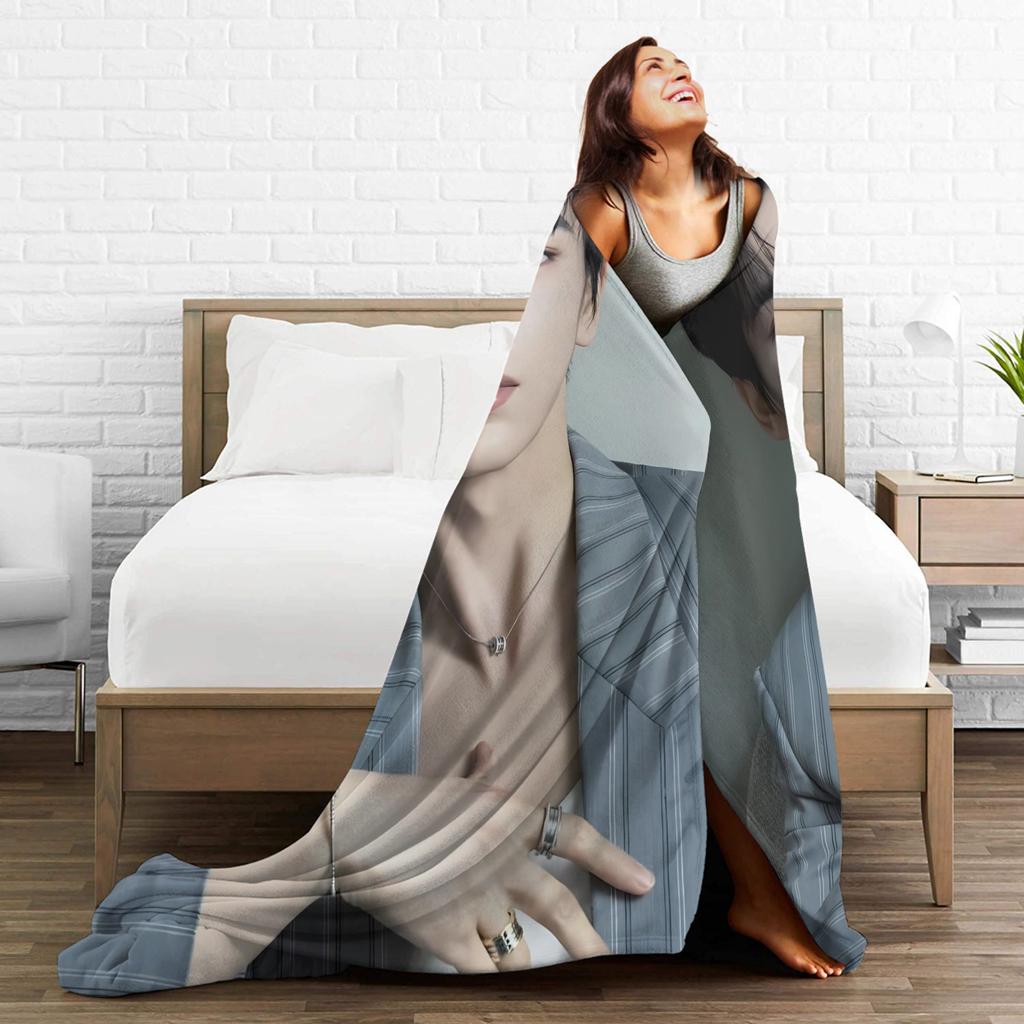 Zhang Linghe Decke Super Warm Street Trend Plüsch Überwurfdecke Für Wohnzimmer Dekorative Flanell Bettdecke Bettbezug