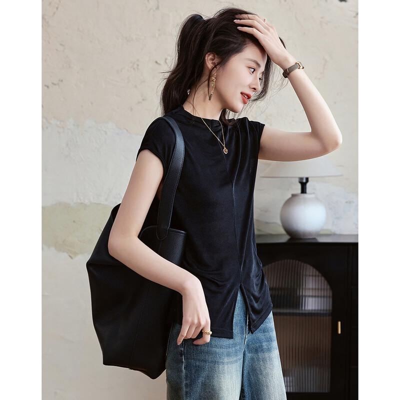 Elegant Urban Chic Sleeveless Ruched Tank Top