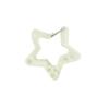 Acrylic Wing/Stars Shape Carabiner Hook Clips Card Holder Keychain Portable Outdoor Keyring Hook Backpack Pendant Gifts
