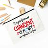 The Influence of Teacher Will Last for A Lifetime Print Makeup Bag Travel Toiletry Bag Pencil Case Stationery Bags Teachers Gift