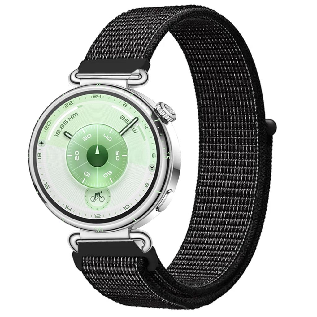 18mm Nylon Loop Strap For Huawei Watch GT6 GT5 GT4 41mm Breathable Bracelet Wristband Huawei Watch GT5 Pro 42mm Xiaomi S4 41mm