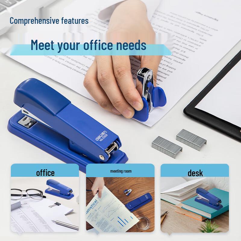 Deli Office Stapler Set