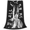 Tupac 2pac Against Life Plush Blanket Hip Hop Vintage Throw Blankets for Sofa Bedding Lounge 200x150cm