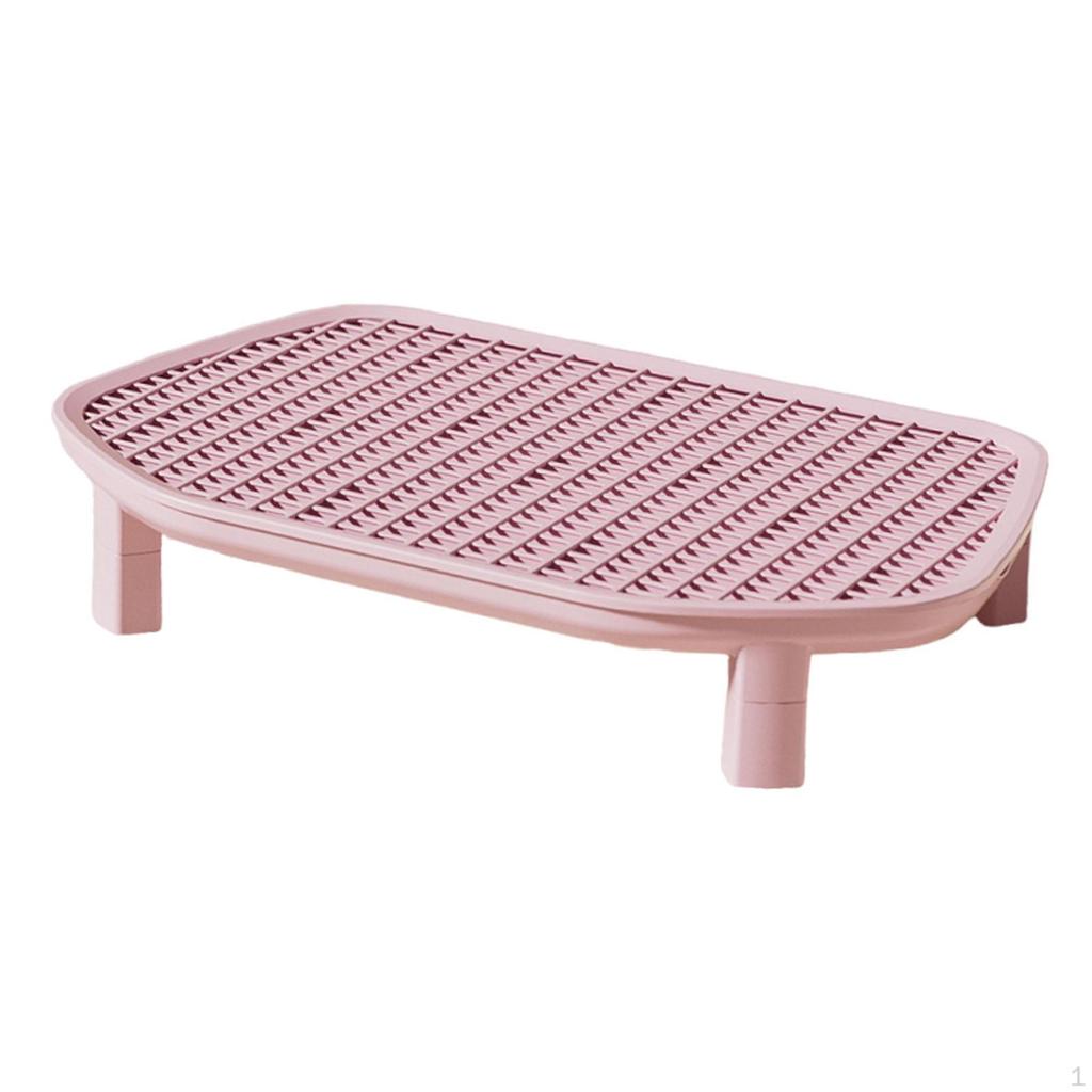 Katzenstreu-Auffangmatte Premium Professionell Leicht zu Reinigen Reduziert das Heraustragen Langlebigkeit