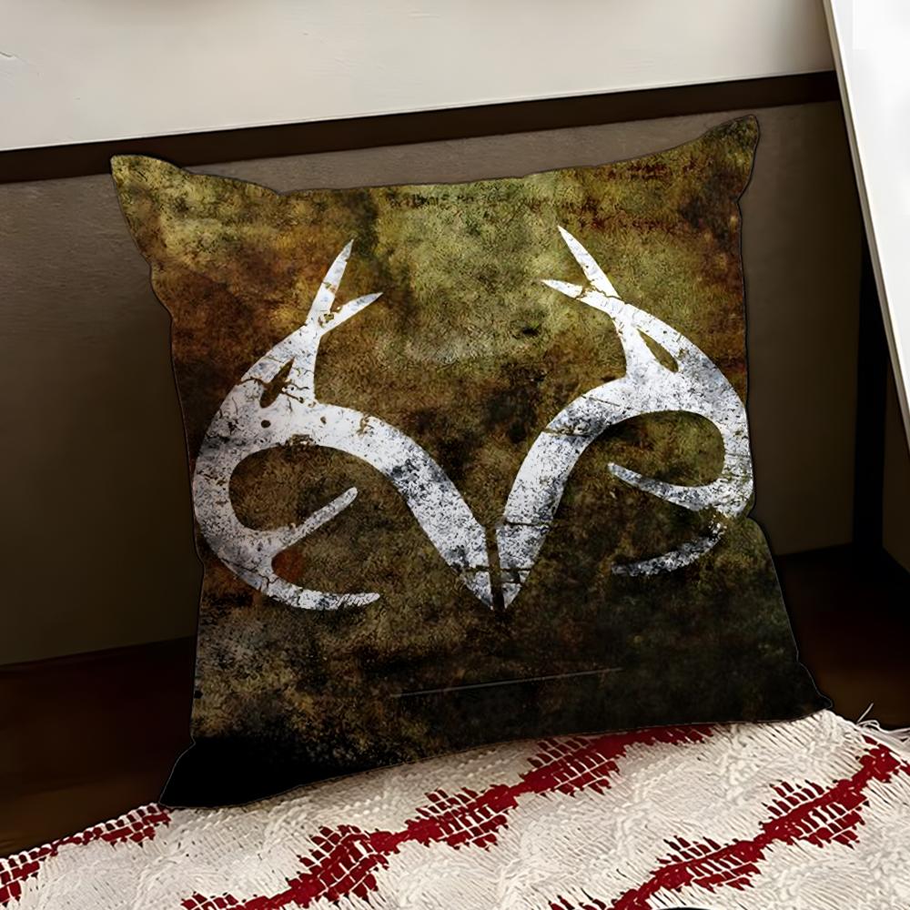 Cool RRealtree Cushion Cover Reversible Soft Durable Pillow Cover Home Car MultiScene Use for Daily Comfort