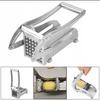 French Fries Machine Potato Slicer Steel 2 Blades