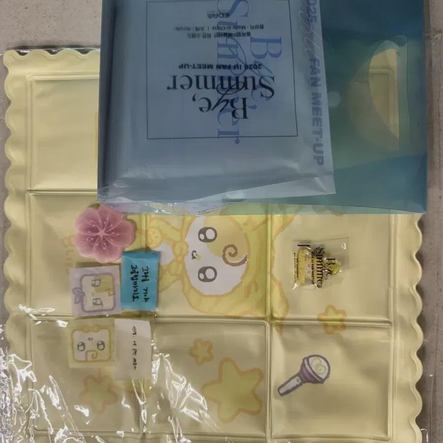 

Товары с летнего фанмитинга IU 2025