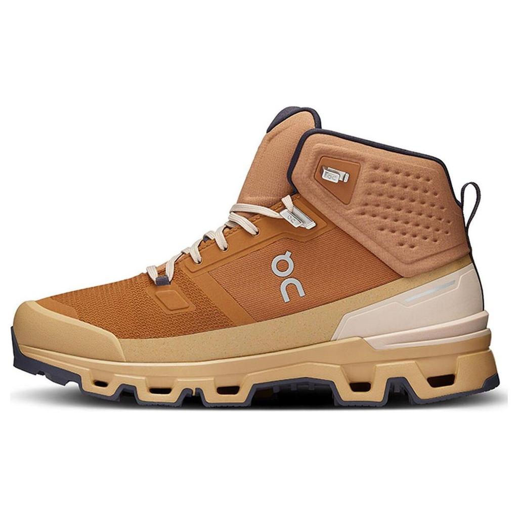 On Cloudrock 2 Waterproof Durable Comfortable Ankle Outdoor Boots Men boots Brown 63.98067