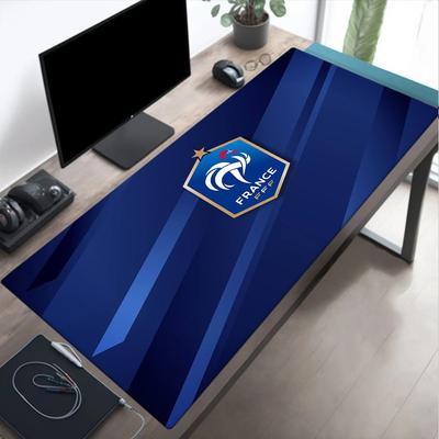 France Football Emblem Mouse Pad Mouse Pad, Gaming Mouse Pad, Keyboard Pad, Desk Decor for Computer Notebook Fan Gift Birthday Gift