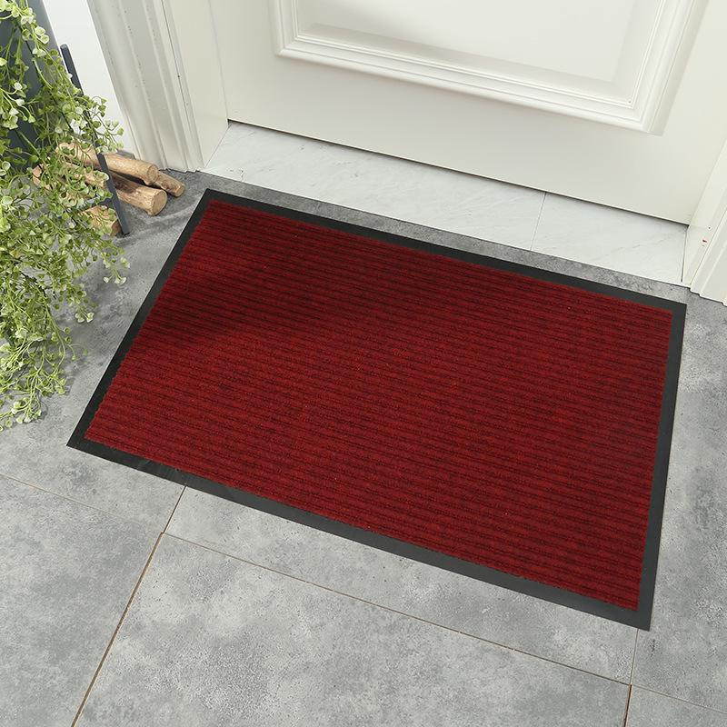 Non-slip PVC Floor Mat: Dirt-resistant, Water-absorbing Entryway Rug for Kitchen & Bathroom