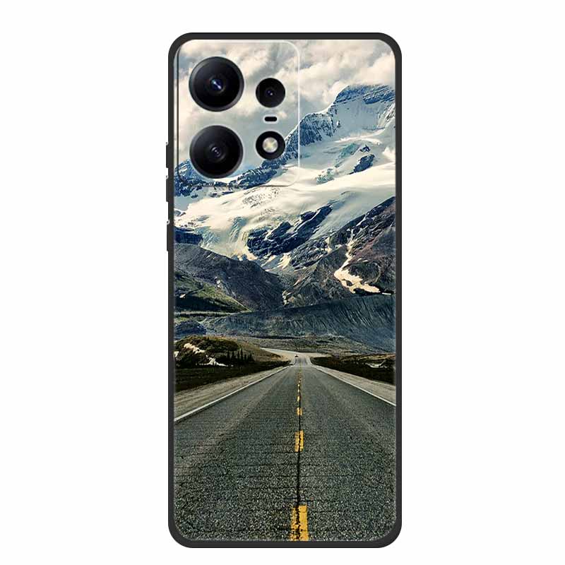 For Moto Edge 50 Pro Case Animals Soft Silicone TPU Phone Cases Back Cover For Motorola Edge 50 Pro 5G Wolf Protector Cool funda