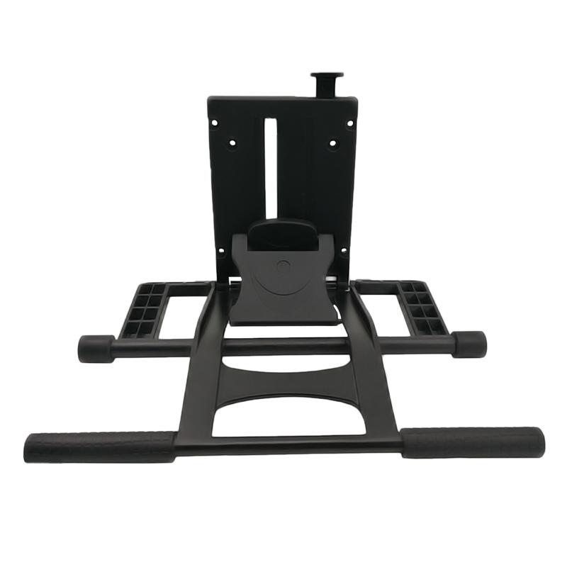 

Computer Monitor Stand Lightweight Zinc Alloy Adjustable for Digital Screens M Bracket Black Simple No чорний