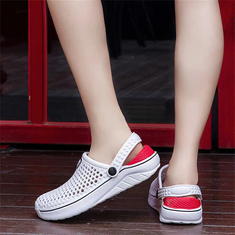 Fashion Shower Size 44 Slipper Shoes Rubber Sandals Men Summer Flat Sneakers Sports 2025elegant Comfortable Team Sabot Trending